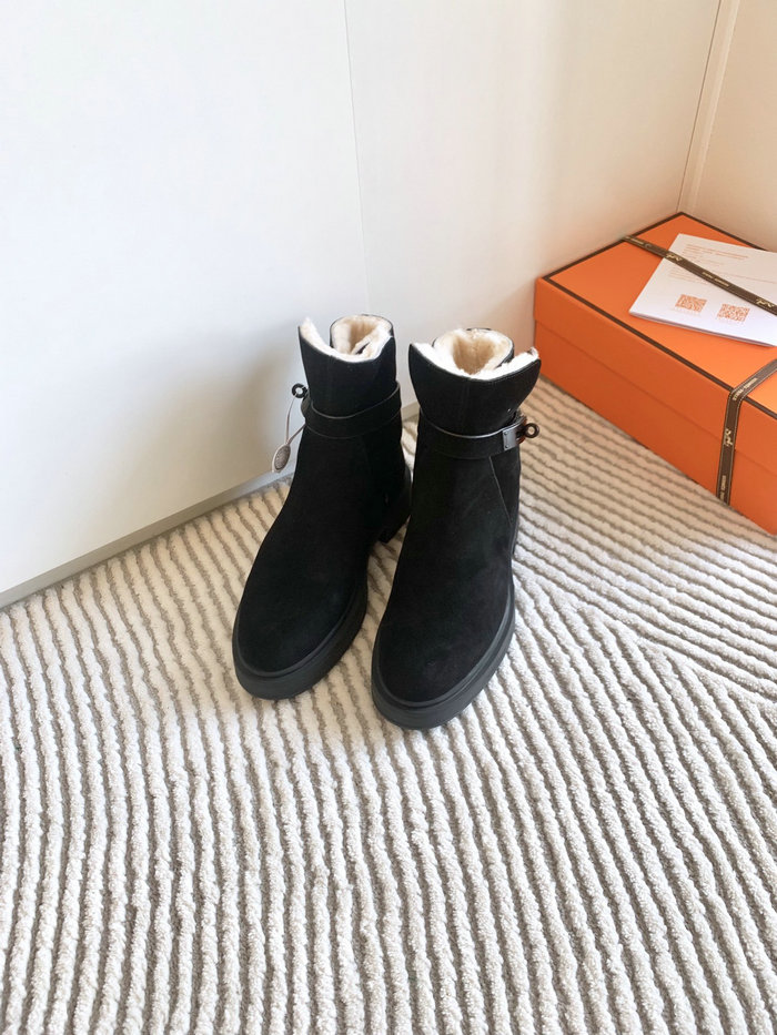 Hermes Leather Boots SNH101806