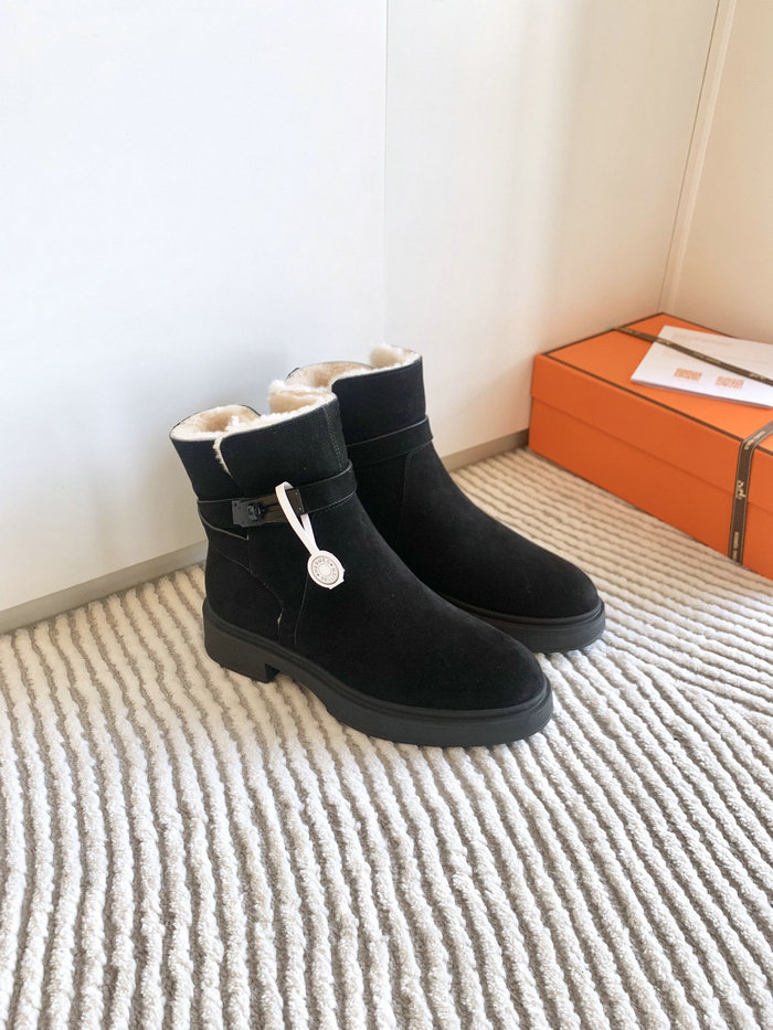 Hermes Leather Boots SNH101806