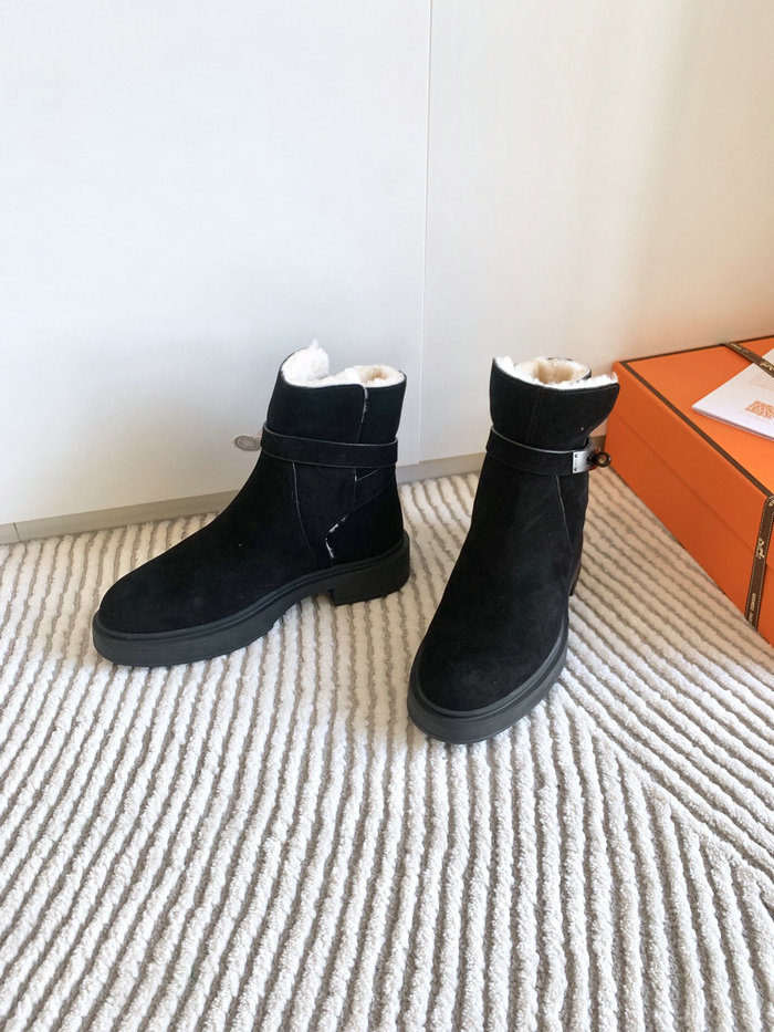 Hermes Leather Boots SNH101806