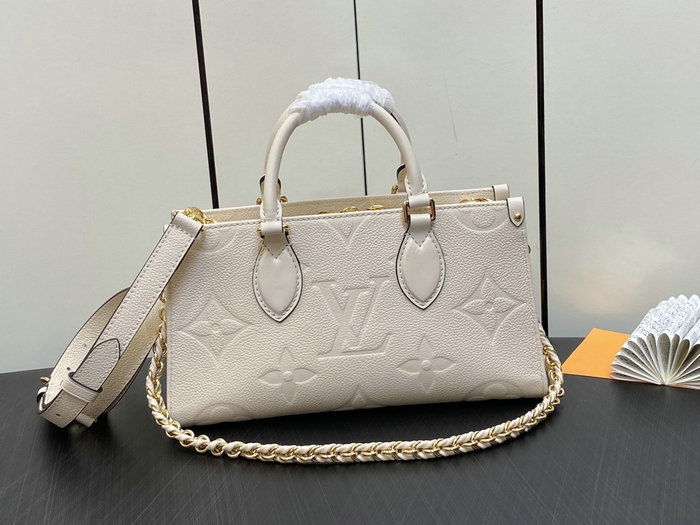 LOUIS VUITTON OnTheGo East West White M23640