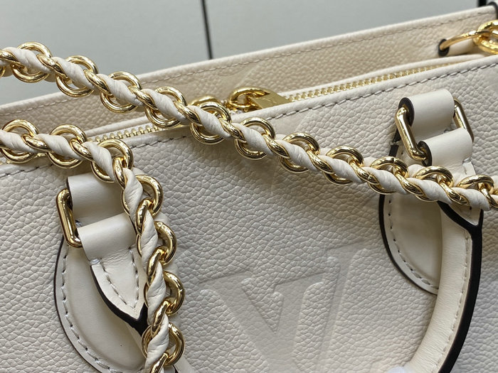 LOUIS VUITTON OnTheGo East West White M23640