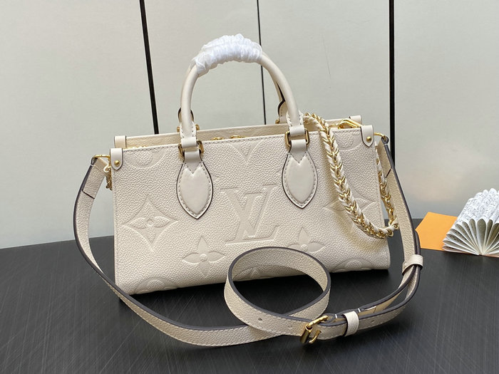 LOUIS VUITTON OnTheGo East West White M23640