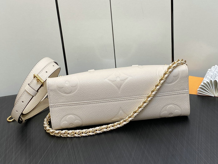 LOUIS VUITTON OnTheGo East West White M23640