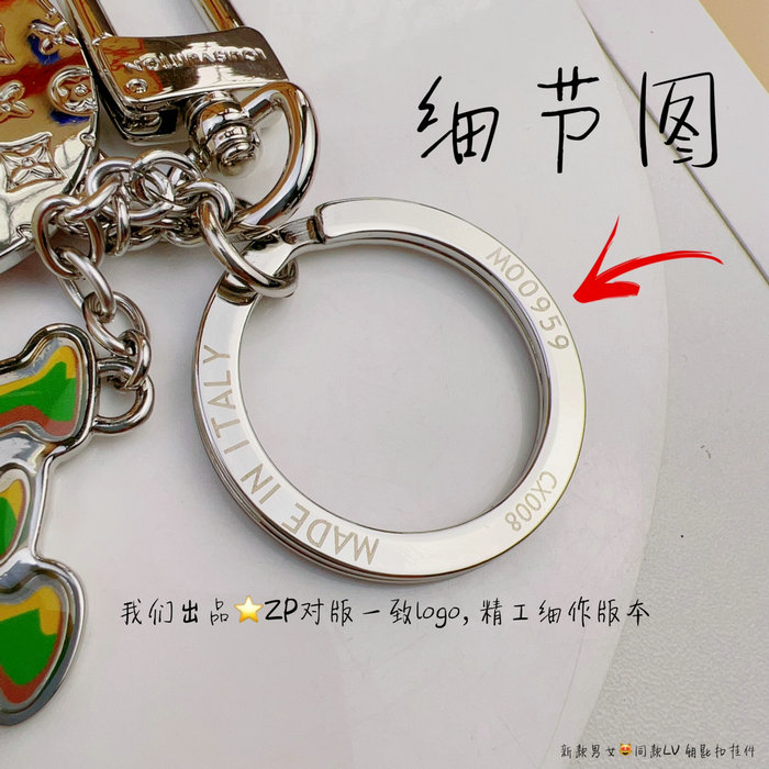 LV Good Vibes Bag Charm And Key Holder M00959