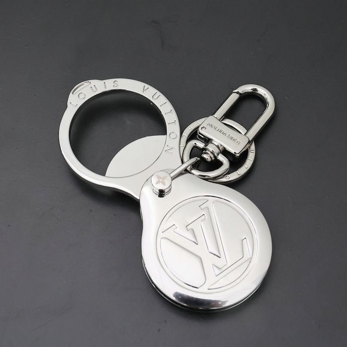 LV Magnifying Glass Bag Charm And Key Holder M77149