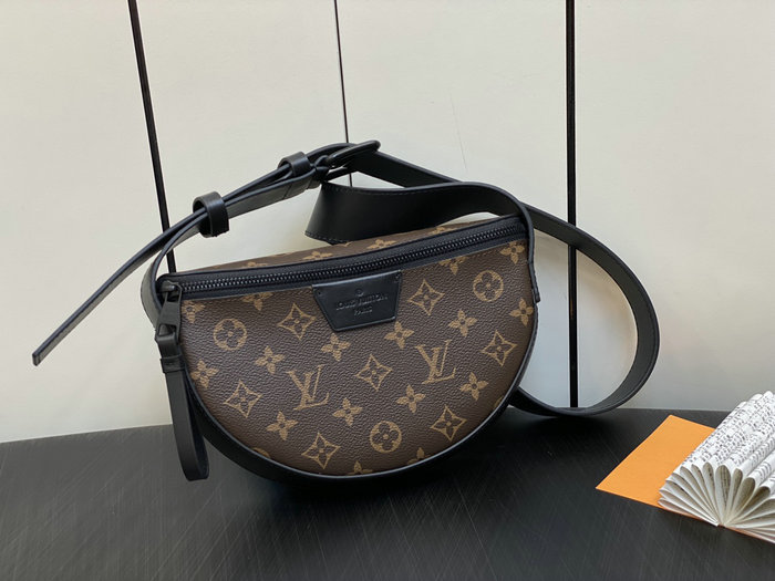 LV Monogram Canvas Moon Crossbody M23835