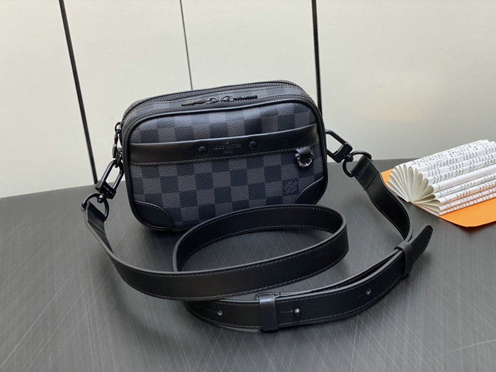 Louis Vuitton Damier Graphite Nano Alpha M82801