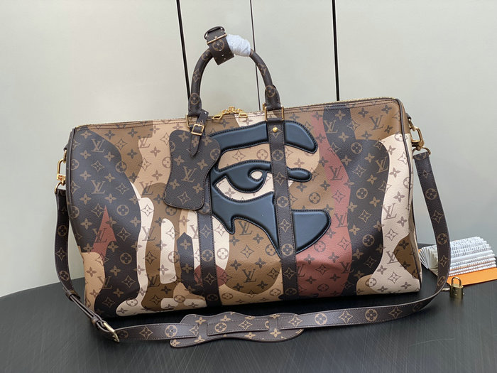 Louis Vuitton Keepall Bandouliere 55 M46777