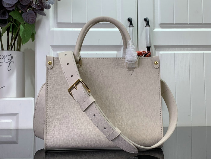 Louis Vuitton Lock & Go Cream M23637