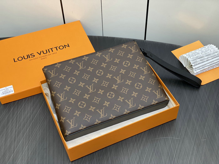 Louis Vuitton Monogram Canvas Takeoff Pouch M40504