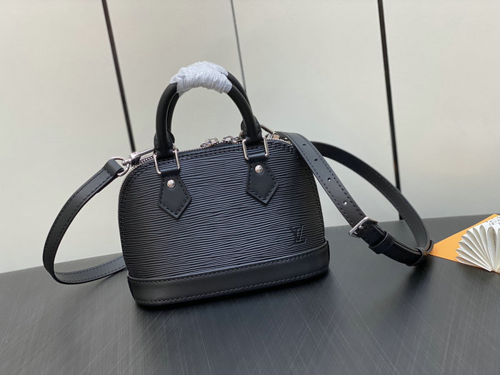 Louis Vuitton Nano Alma Black M82403