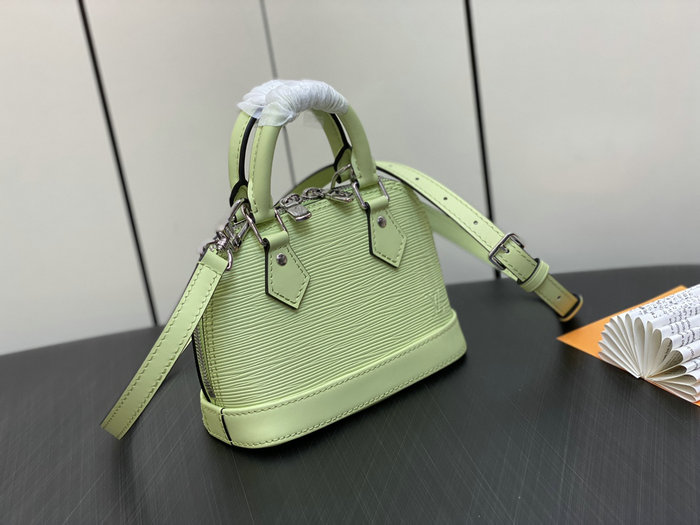 Louis Vuitton Nano Alma Green M82403