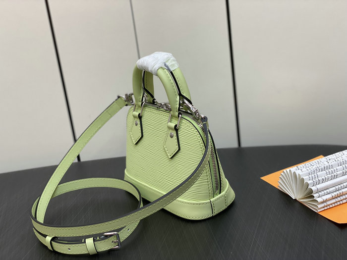 Louis Vuitton Nano Alma Green M82403