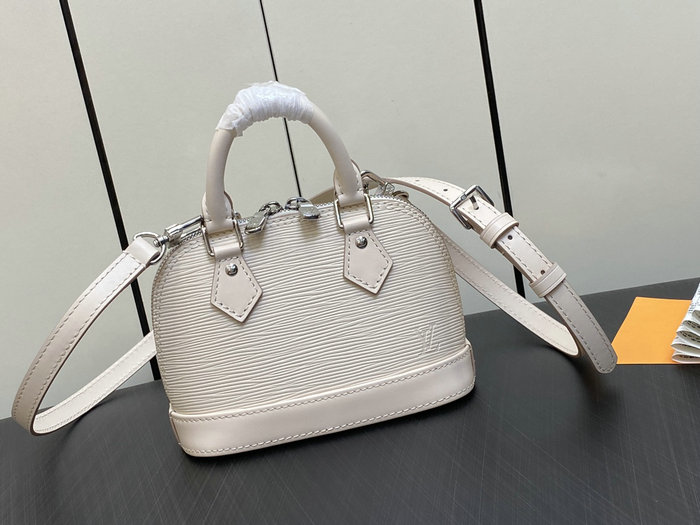 Louis Vuitton Nano Alma White M82403