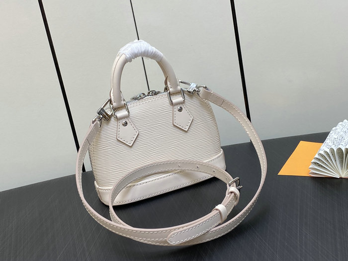 Louis Vuitton Nano Alma White M82403