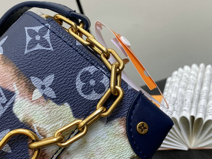 Louis Vuitton Steamer Wearable Wallet Blue M82534