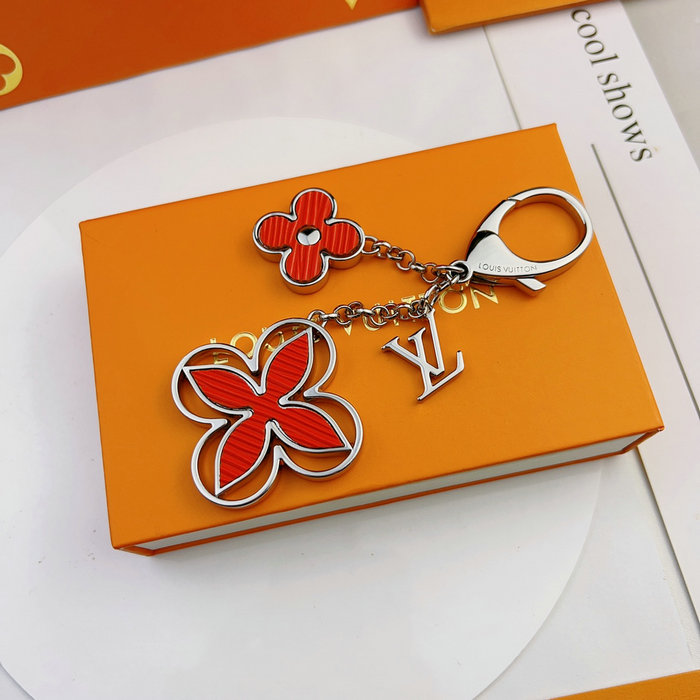 Lv Bag Charm Rimi Key Holder Orange M61013