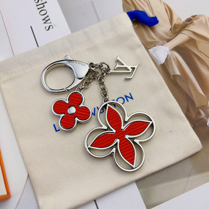 Lv Bag Charm Rimi Key Holder Orange M61013