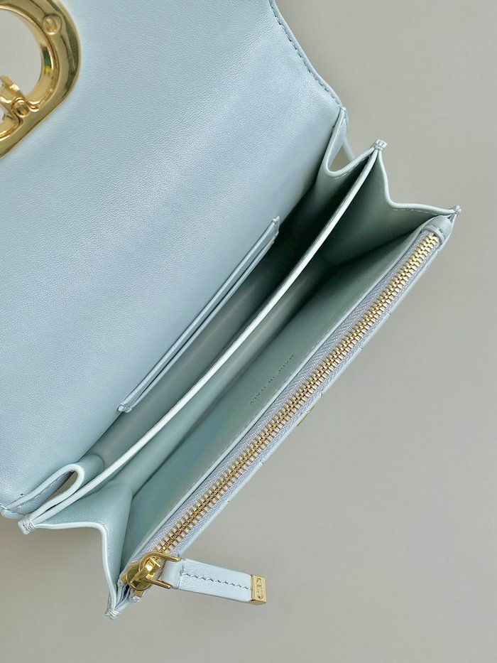 Miss Dior Caro Mini Bag Blue D6553