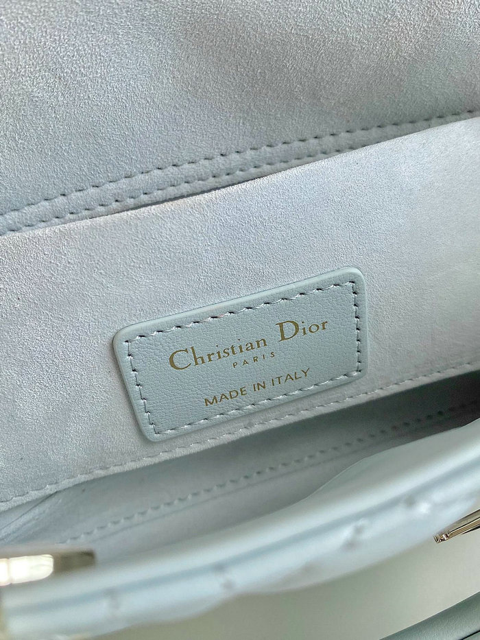 Small Dior Or Lady D-joy Bag Blue D3380