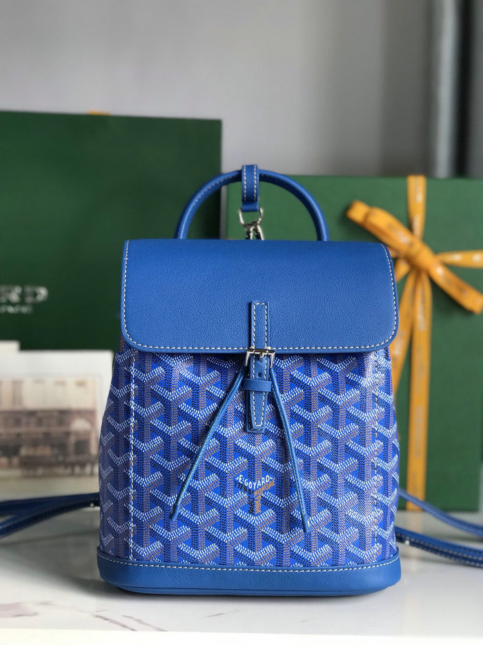 Goyard Alpin Mini Backpack Blue G10301