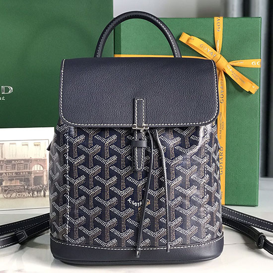 Goyard Alpin Mini Backpack Navy G10301