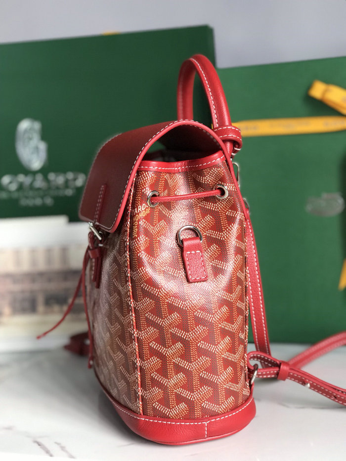 Goyard Alpin Mini Backpack Red G10301