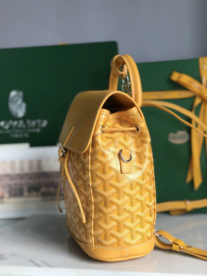 Goyard Alpin Mini Backpack Yellow G10301