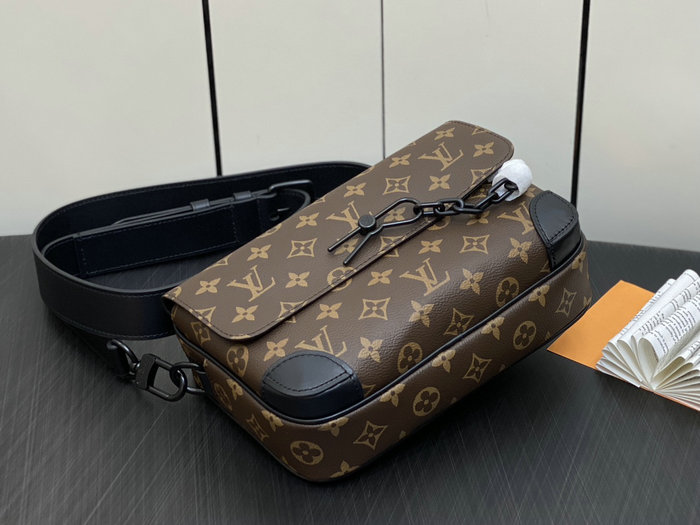 LV Monogram Canvas Steamer Messenger M46795