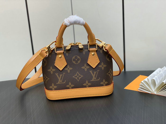 Louis Vuitton Nano Alma Brown M82717