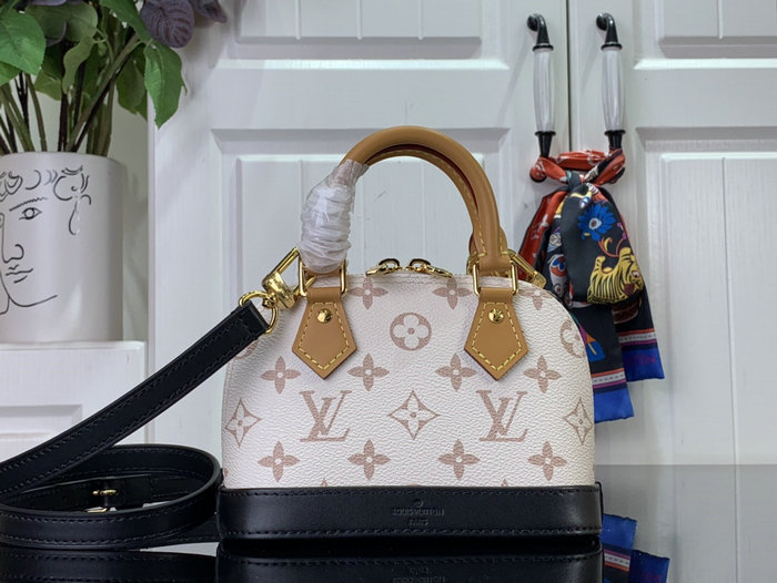 Louis Vuitton Nano Alma White M82717