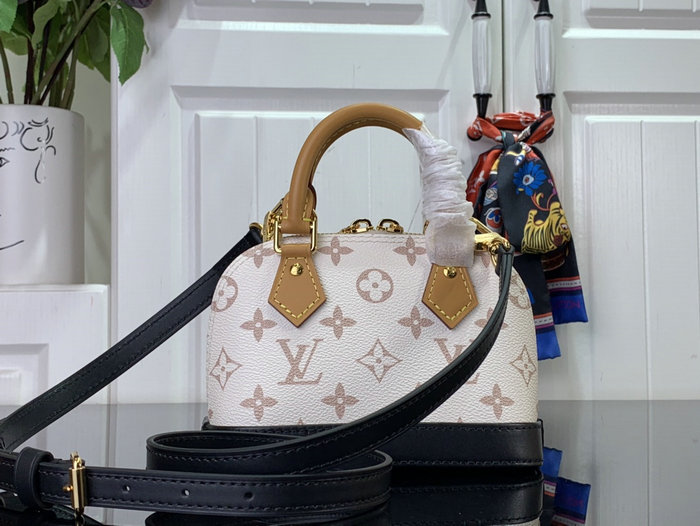 Louis Vuitton Nano Alma White M82717