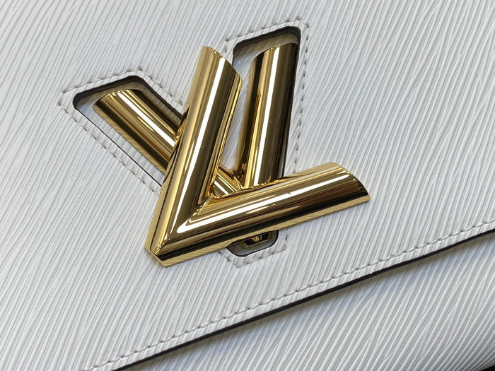 Louis Vuitton Twist MM White M23514