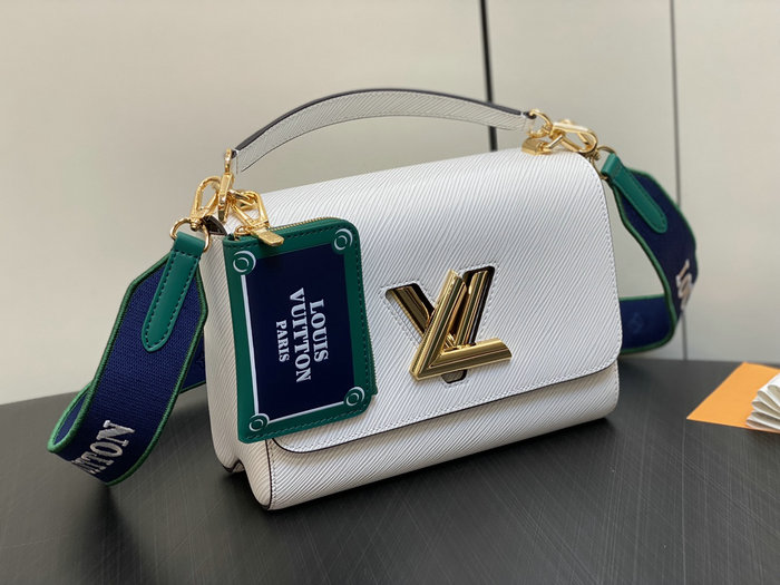 Louis Vuitton Twist MM White M23514