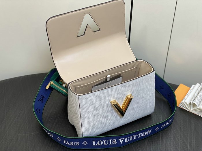 Louis Vuitton Twist MM White M23514