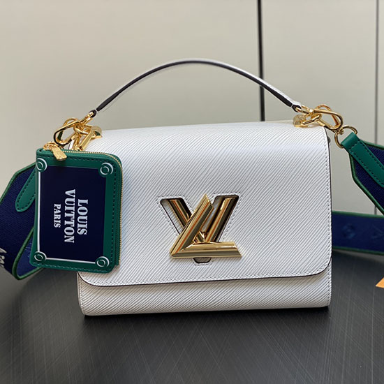 Louis Vuitton Twist MM White M23514