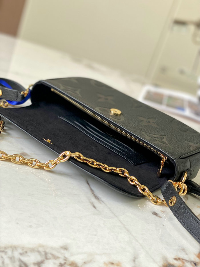 Louis Vuitton Wallet on Chain Ivy Black M82210