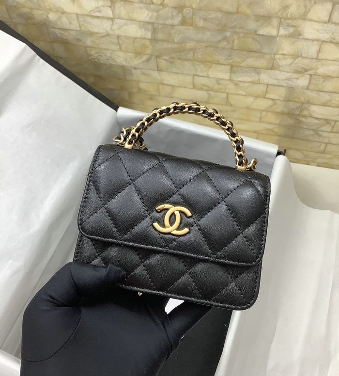 Chanel Clutch Con Catena Black AP3010