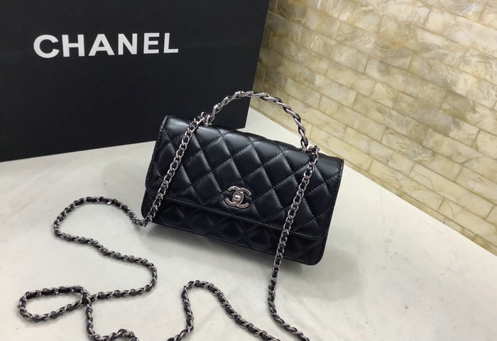 Chanel Clutch With Chain Black AP3566
