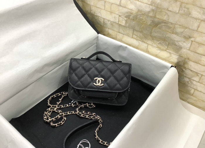 Chanel Clutch with Chain Black AP2914