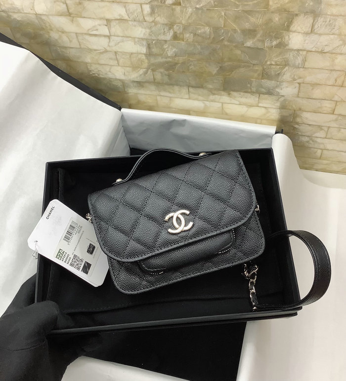 Chanel Clutch with Chain Black AP2914