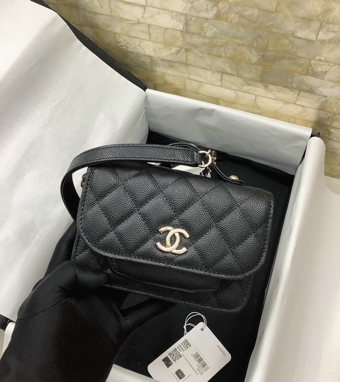 Chanel Clutch with Chain Black AP2914