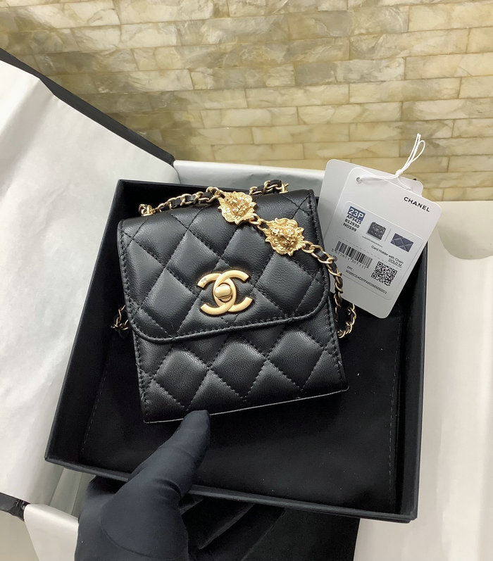 Chanel Clutch with Chain Black AP3425