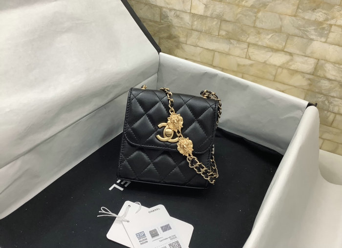 Chanel Clutch with Chain Black AP3425