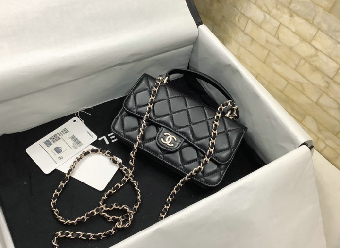 Chanel Lambskin Mini Flap Bag AP3226
