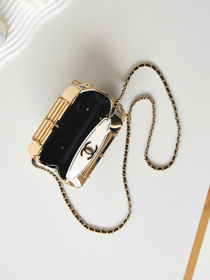 Chanel Mini Van Minaudiere Black AS4590