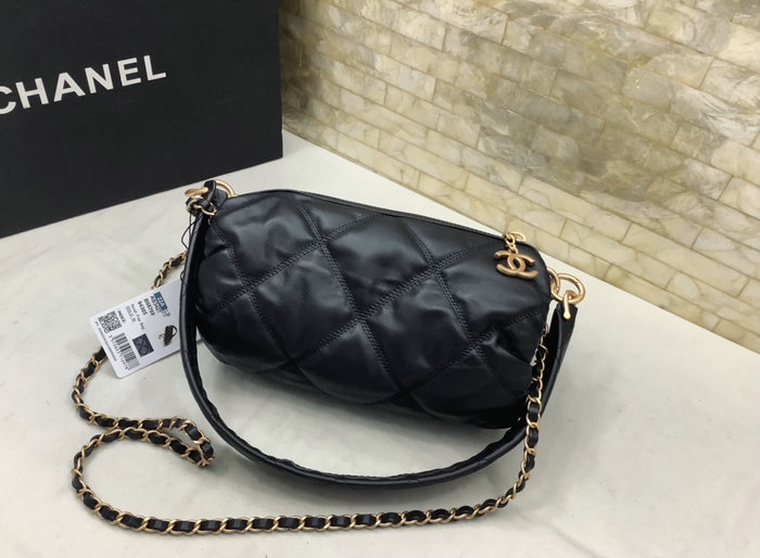 Chanel Small Bowling Bag Black AS3427