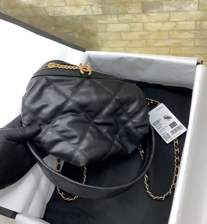 Chanel Small Bowling Bag Black AS3427