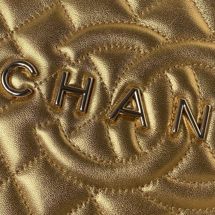 Chanel Star Handbag Gold AS4579