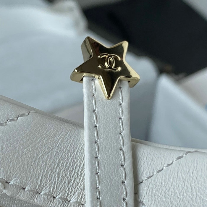 Chanel Star Handbag White AS4579